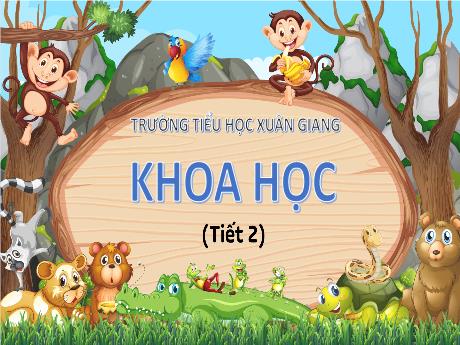 Bài giảng Khoa học Lớp 4 (Kết nối tri thức) - Bài 16: Động vật cần gì để sống (Tiết 2) - Năm học 2023-2024 - Trần Thị Khánh Huyền