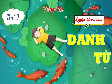 Bài giảng Tiếng Việt Lớp 4 Sách Kết nối tri thức (Luyện từ và câu) - Danh từ - Năm học 2023-2024 - Nguyễn Thị Hằng