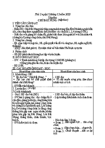 Kế hoạch bài dạy các môn Lớp 4 - Tuần 15 - Năm học 2022-2023 - Lê Thị Hằng Khánh