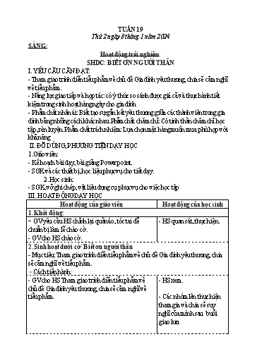 Kế hoạch bài dạy các môn Lớp 4 - Tuần 19 - Năm học 2023-2024 - Nguyễn Thị Hằng